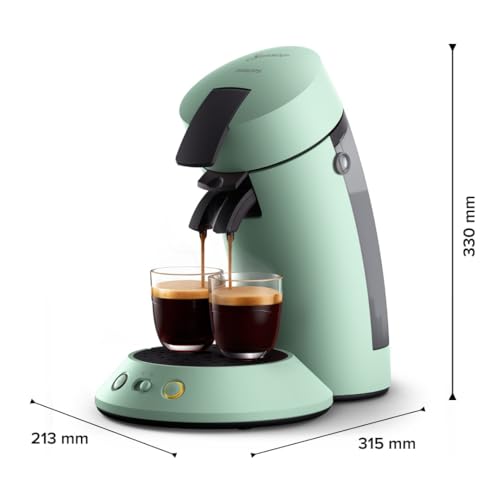 Machine à Café SENSEO Original Plus Vert Désert CSA210/80 - Coffee Boost - Vert Désert - Azvero