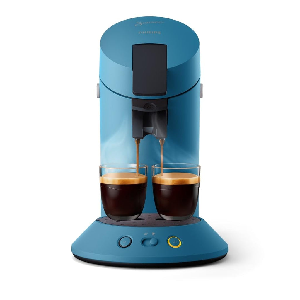 Machine à Café SENSEO Original Plus Bleu Paon CSA210/00 - Coffee Boost - Bleu Paon - Azvero