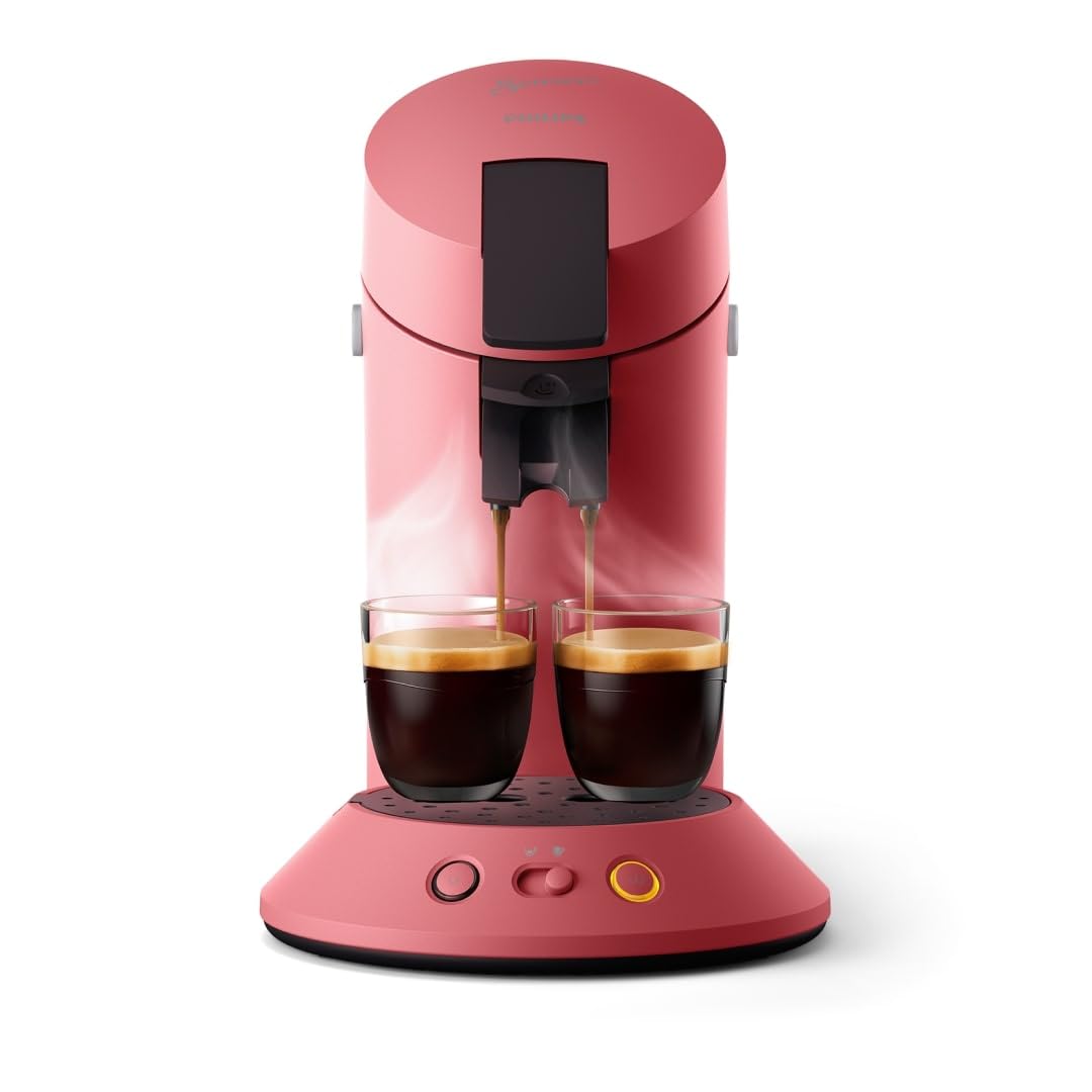 Machine à Café SENSEO Original Plus Rouge Tendre CSA210/35 - Coffee Boost - Rouge Tendre - Azvero