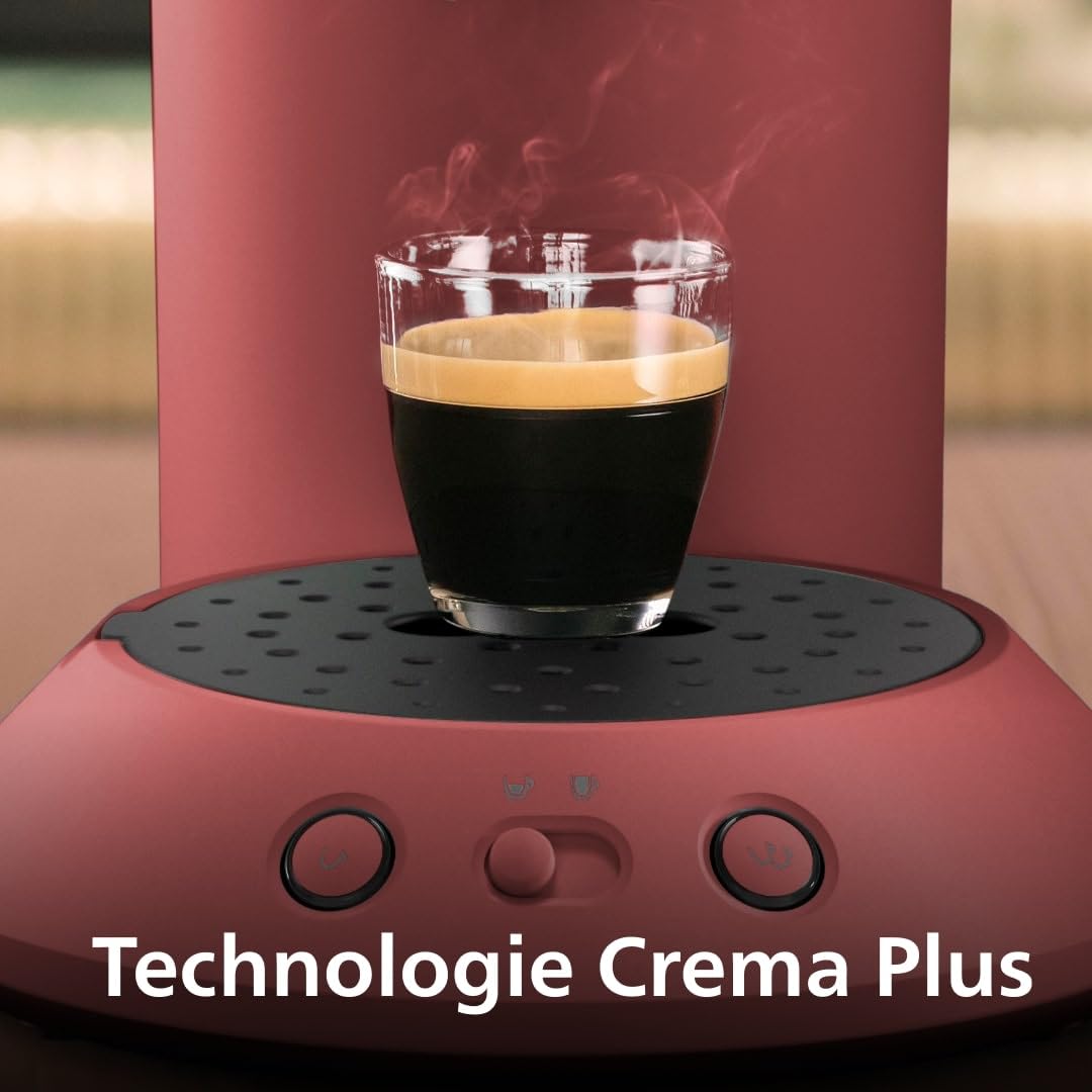 Machine à Café SENSEO Original Plus Rouge Tendre CSA210/35 - Coffee Boost - Rouge Tendre - Azvero
