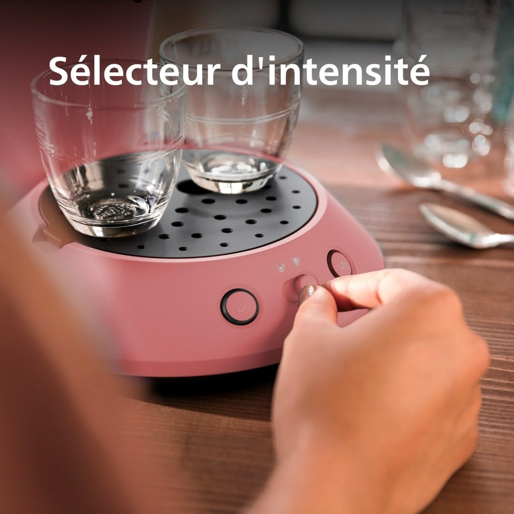 Machine à Café SENSEO Original Plus Rouge Tendre CSA210/35 - Coffee Boost - Rouge Tendre - Azvero