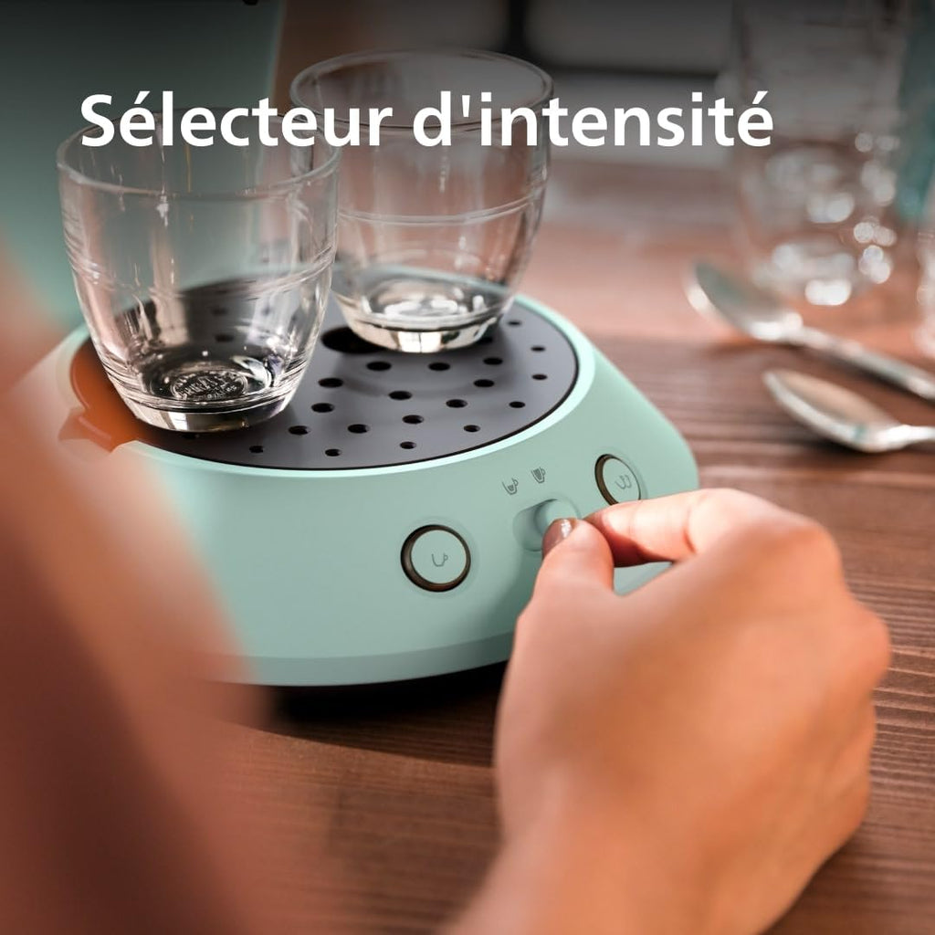 Machine à Café SENSEO Original Plus Vert Désert CSA210/80 - Coffee Boost - Vert Désert - Azvero