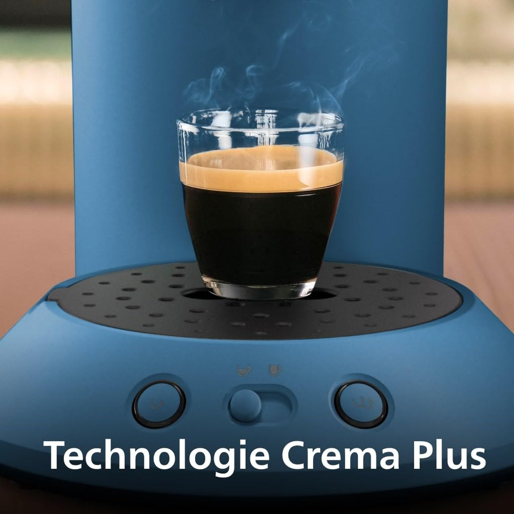 Machine à Café SENSEO Original Plus Bleu Paon CSA210/00 - Coffee Boost - Bleu Paon - Azvero