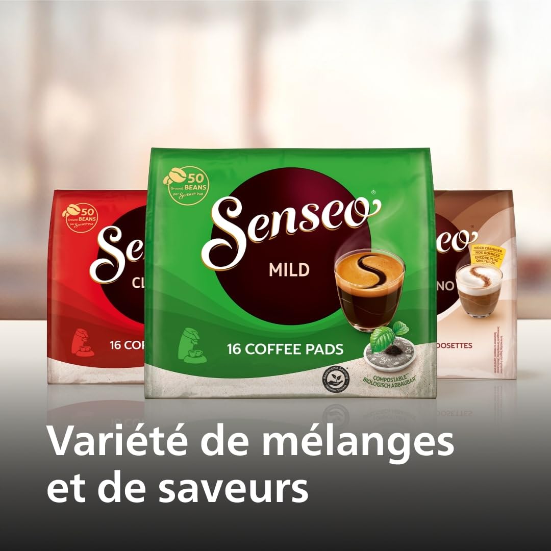 Machine à Café SENSEO Original Plus Rouge Tendre CSA210/35 - Coffee Boost - Rouge Tendre - Azvero