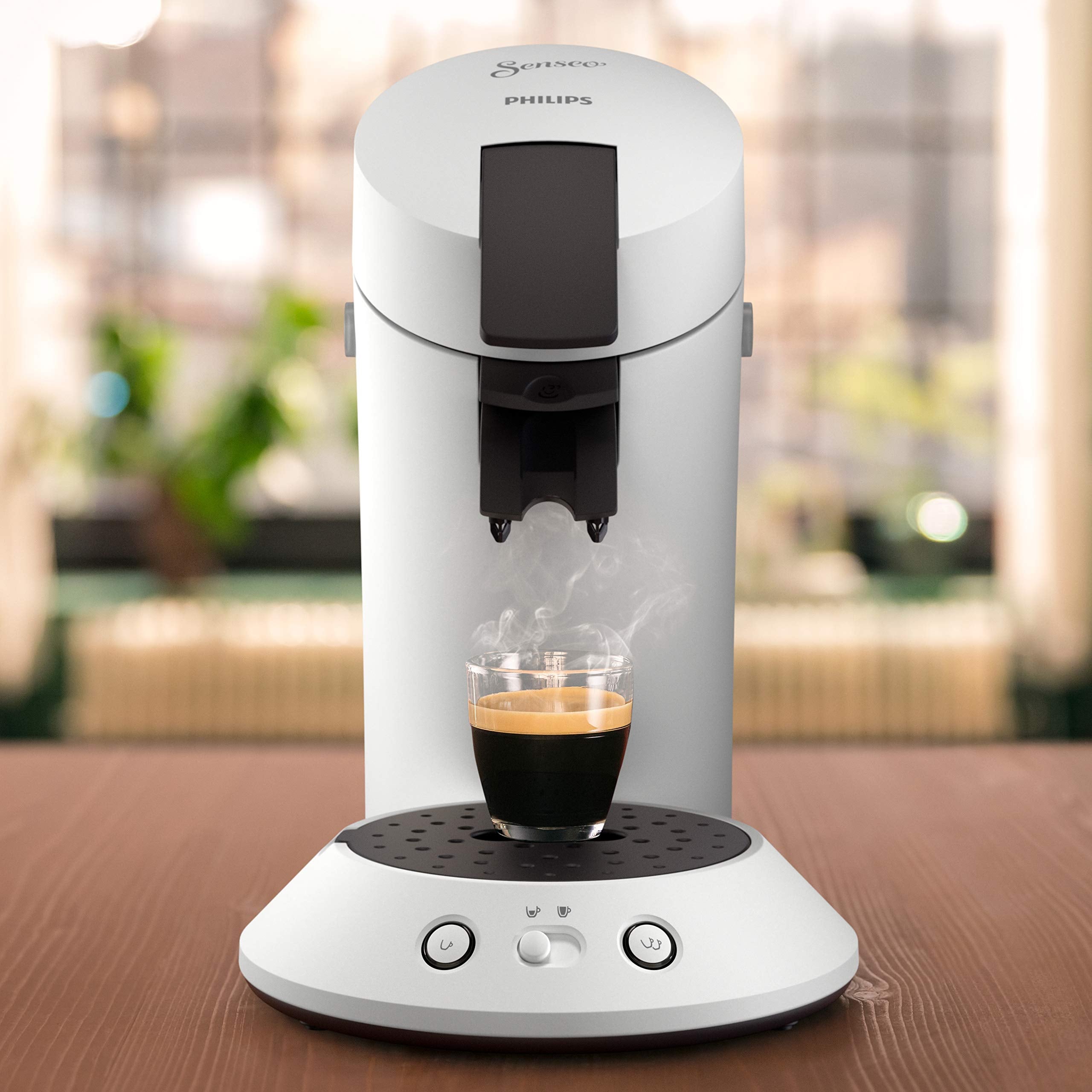 Machine à Café SENSEO Original Plus Blanche CSA210/11 - Coffee Boost - Blanche - Azvero